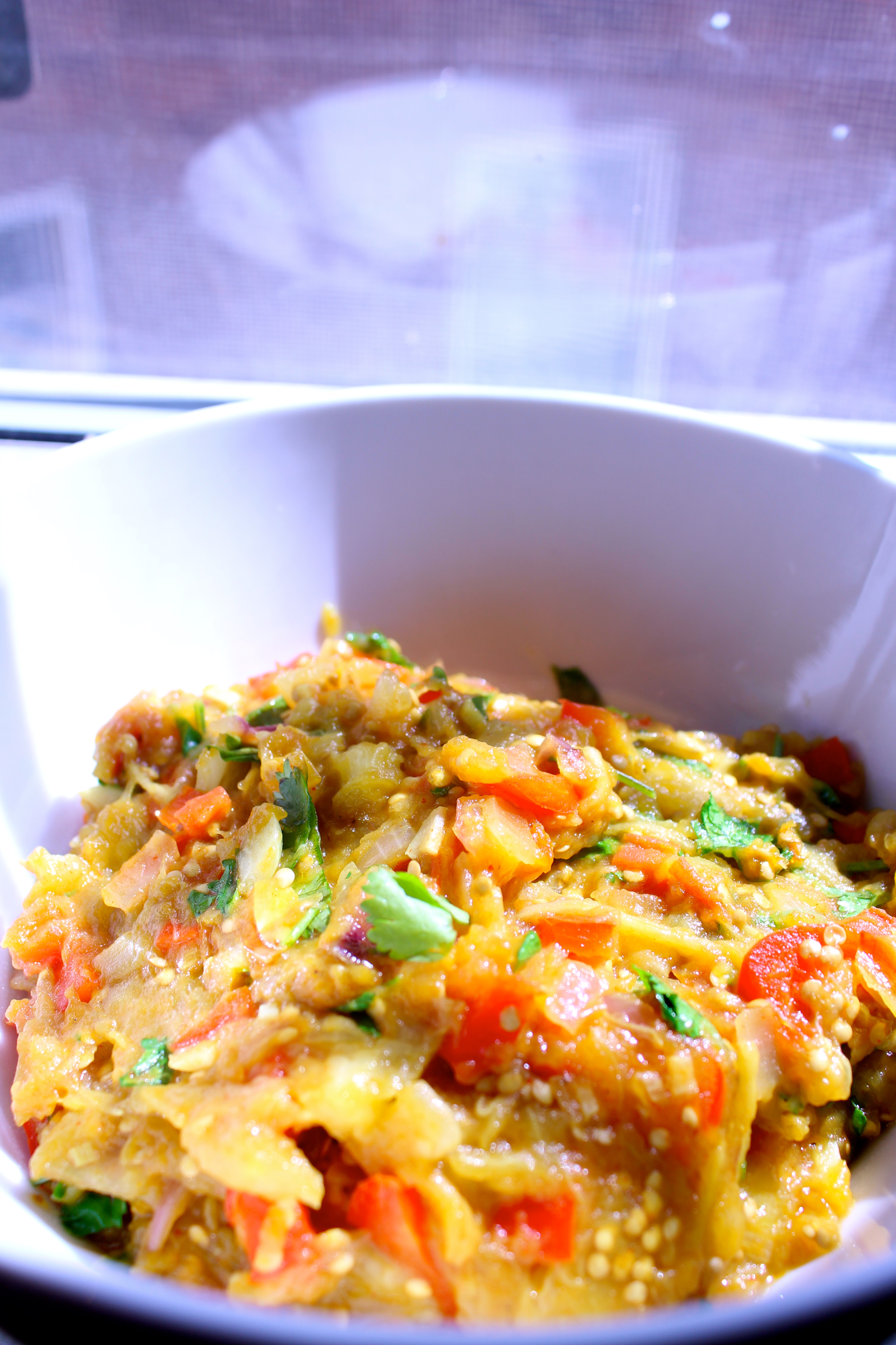Mashed Eggplant (Begun Bhorta)