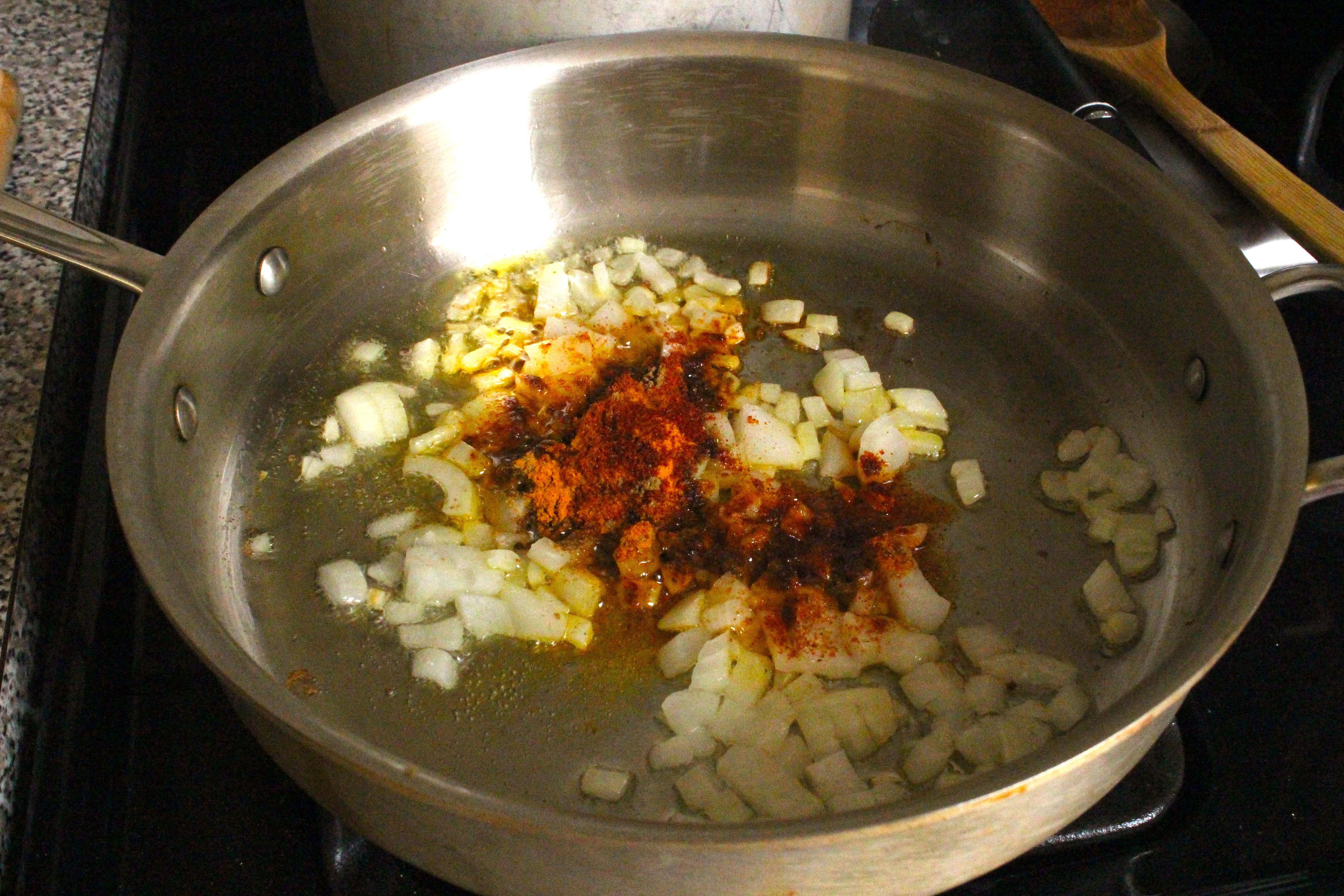 Curried Shrimp & Okra (Dharosh ar Chingri)