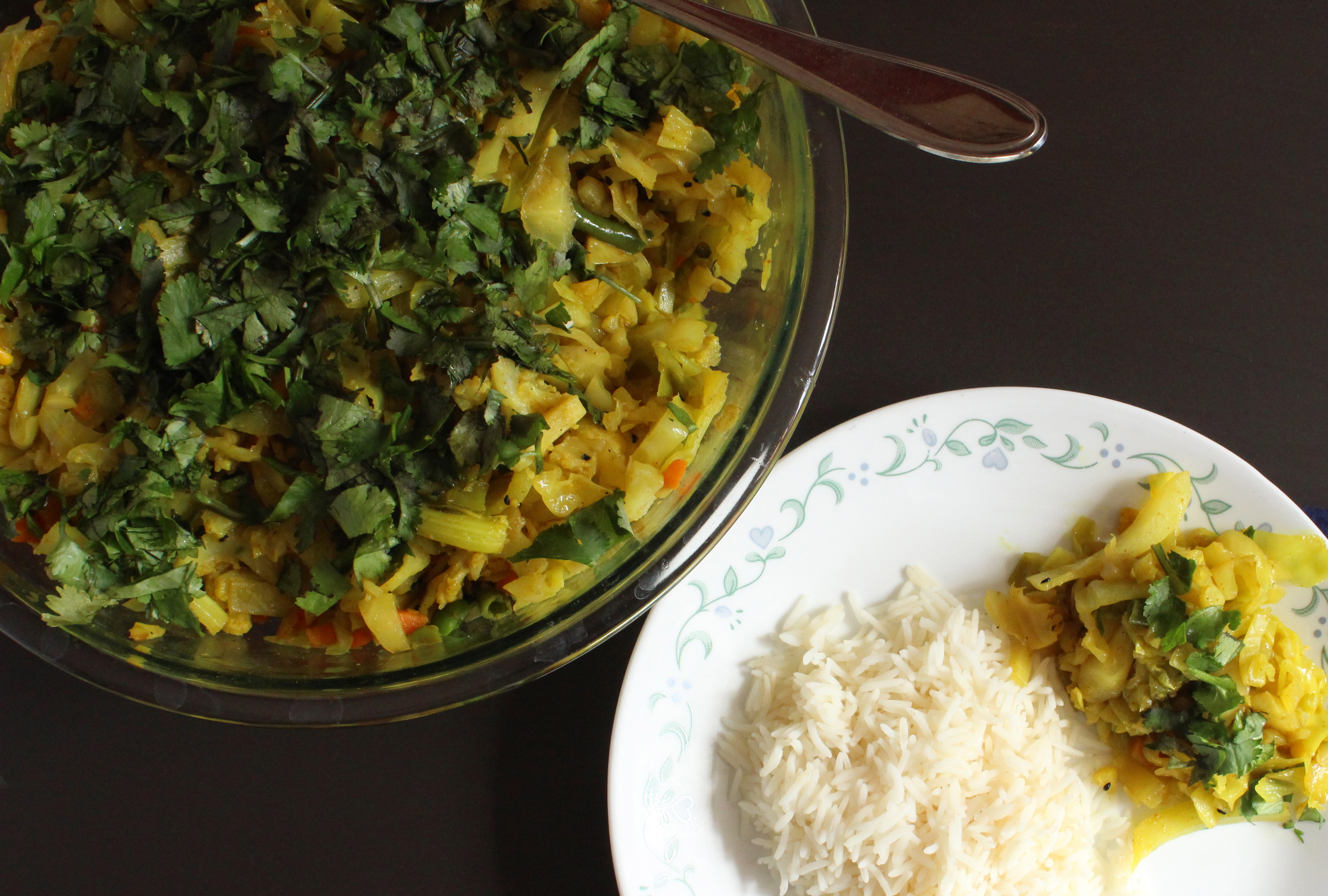 Mixed Vegetable Stir Fry (Bhaji)
