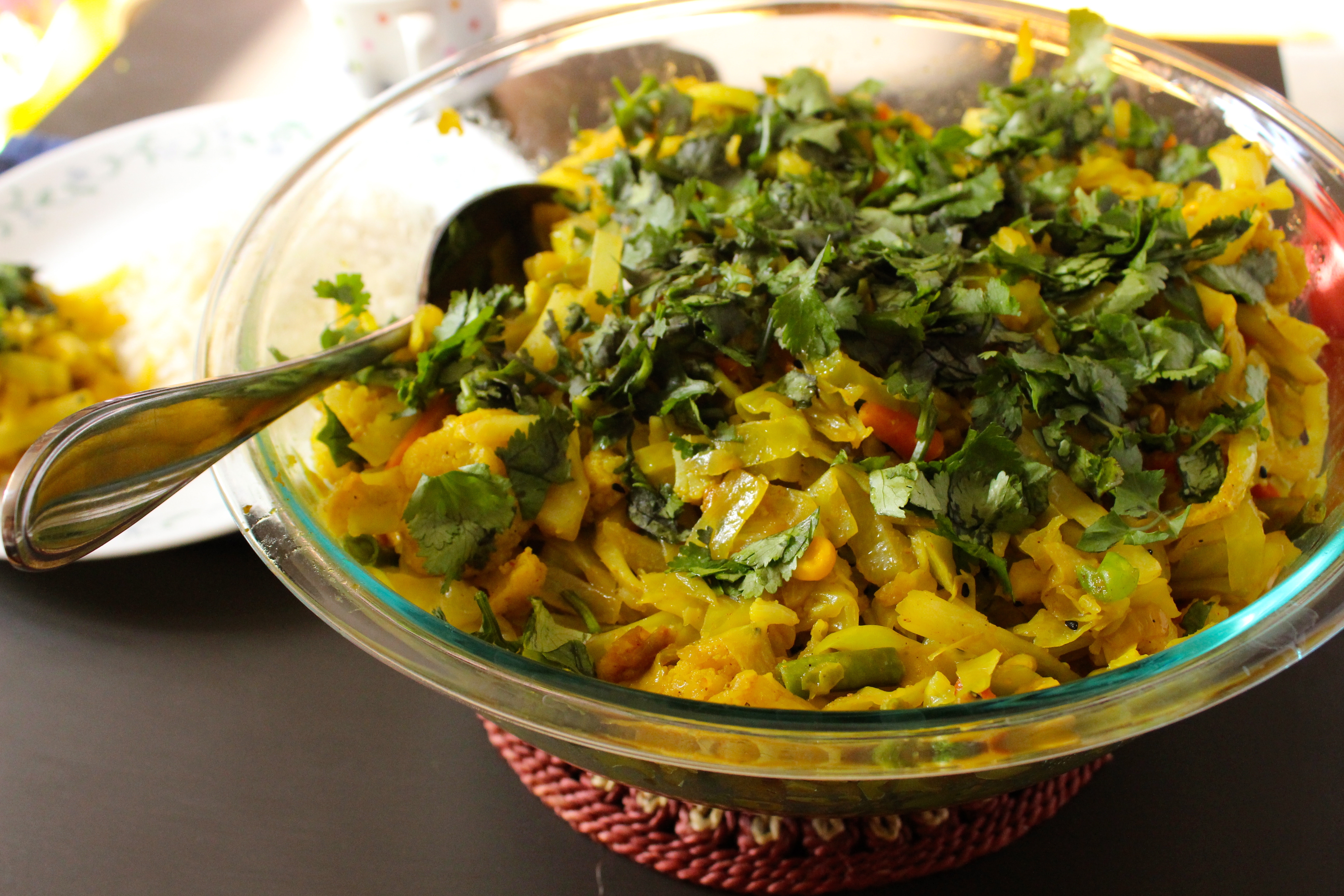 Mixed Vegetable Stir Fry (Bhaji)