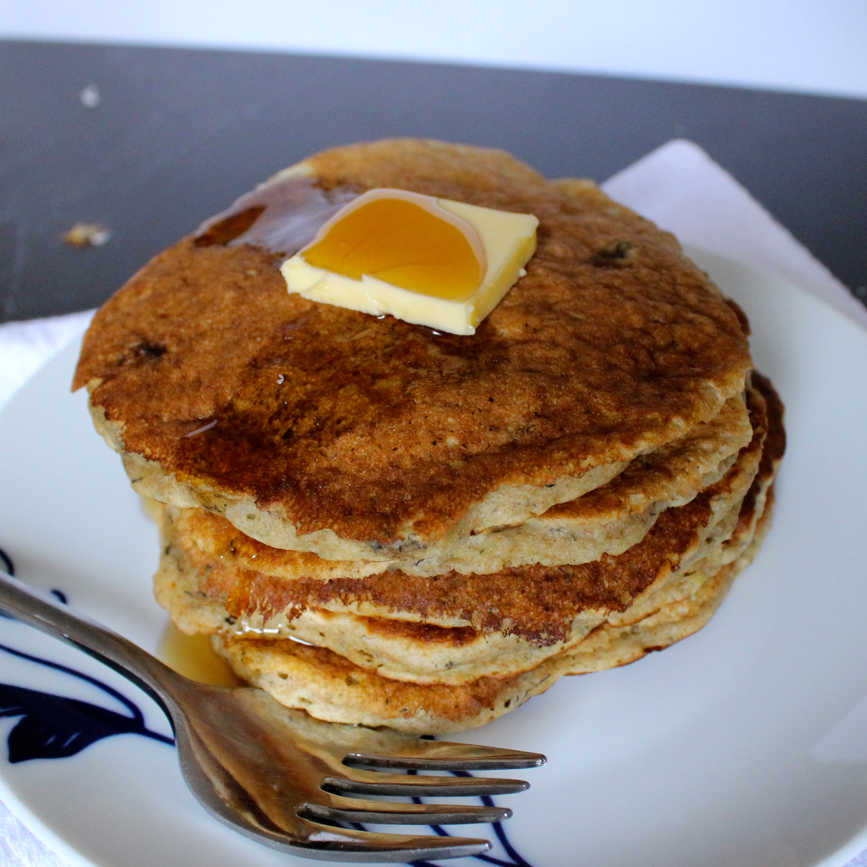 Chocolate Chip Banana Pancakes