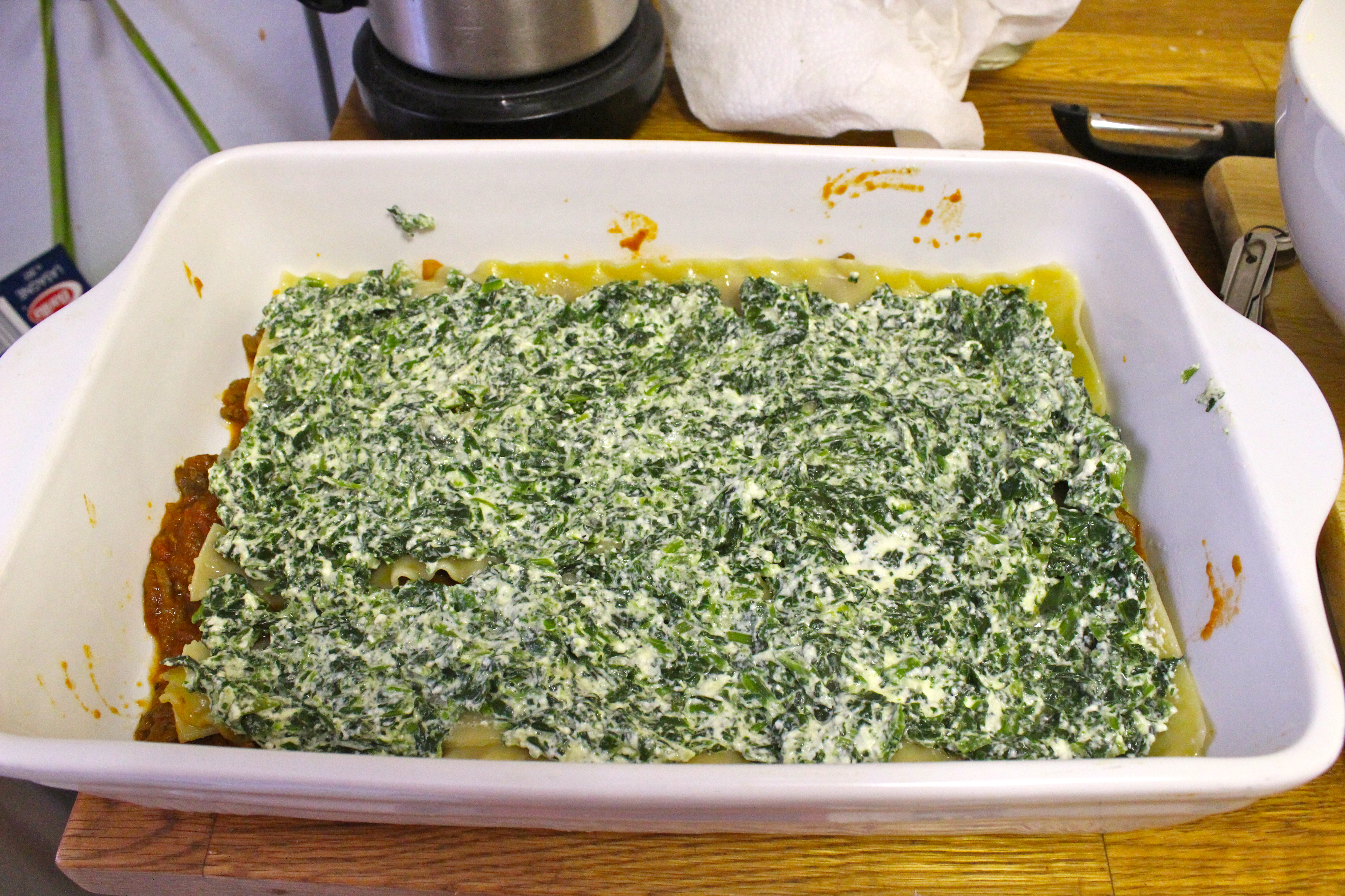 Homemade Ricotta (and a lasagna, too!)