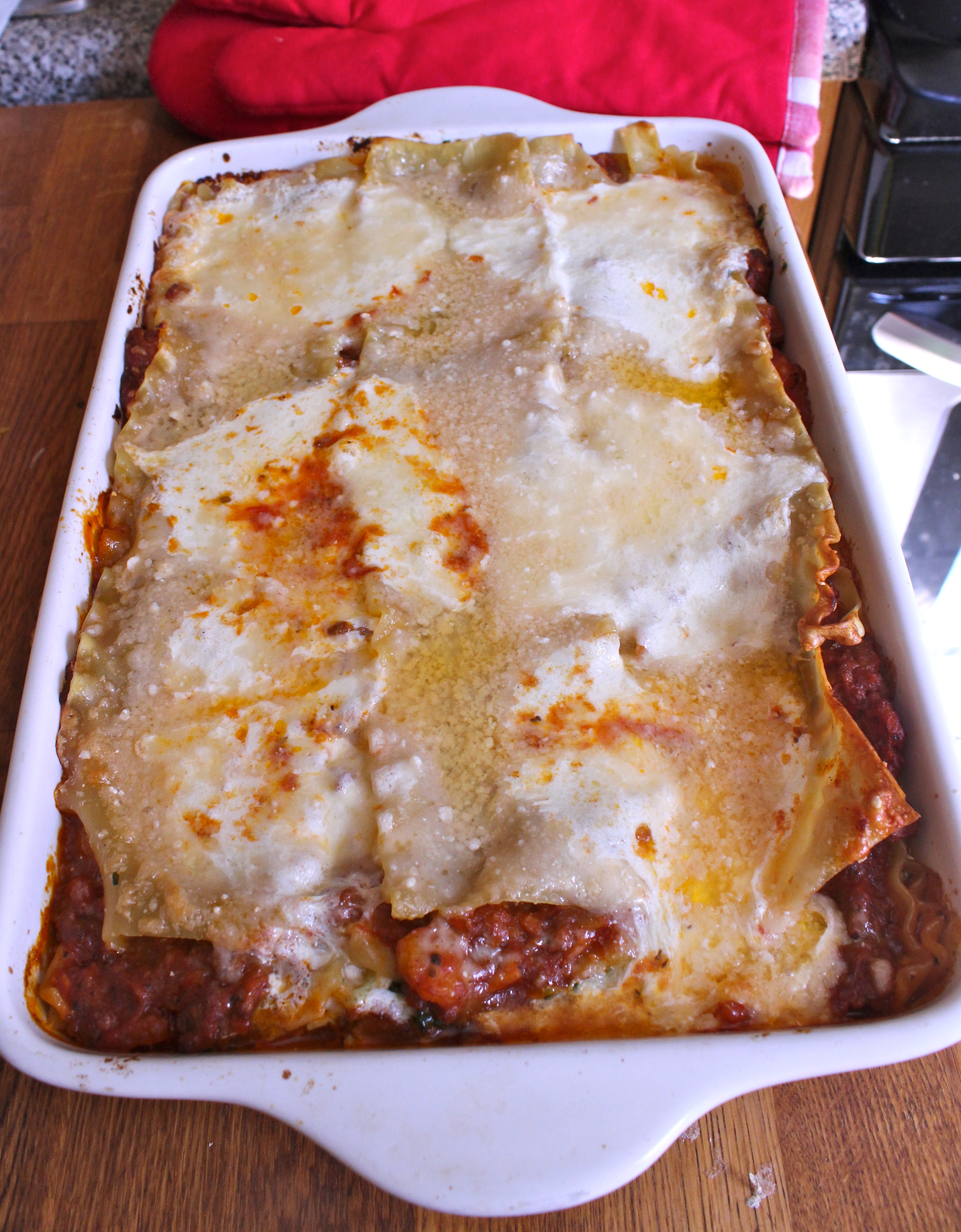 Homemade Ricotta (and a lasagna, too!)
