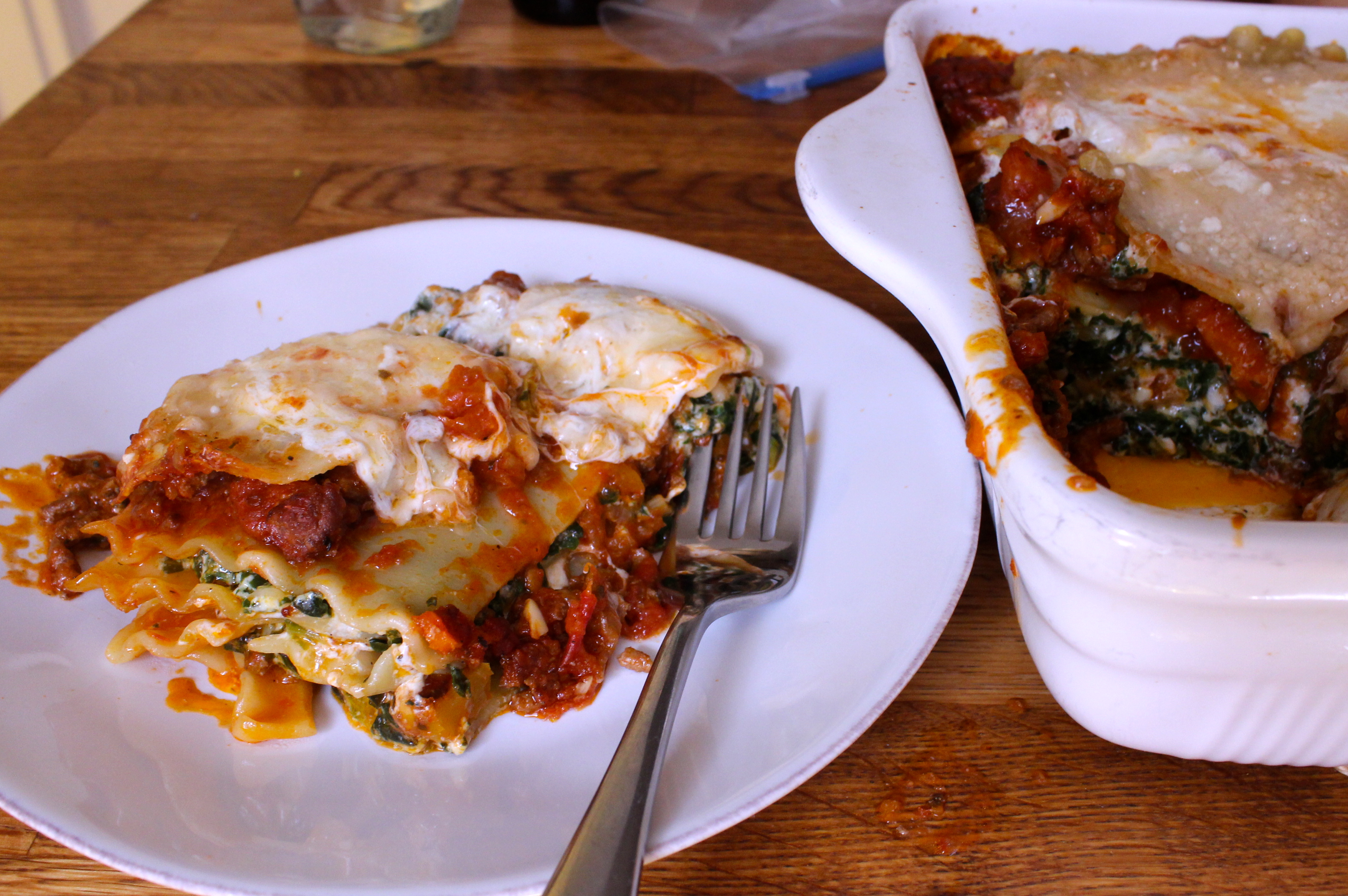 Homemade Ricotta (and a lasagna, too!)