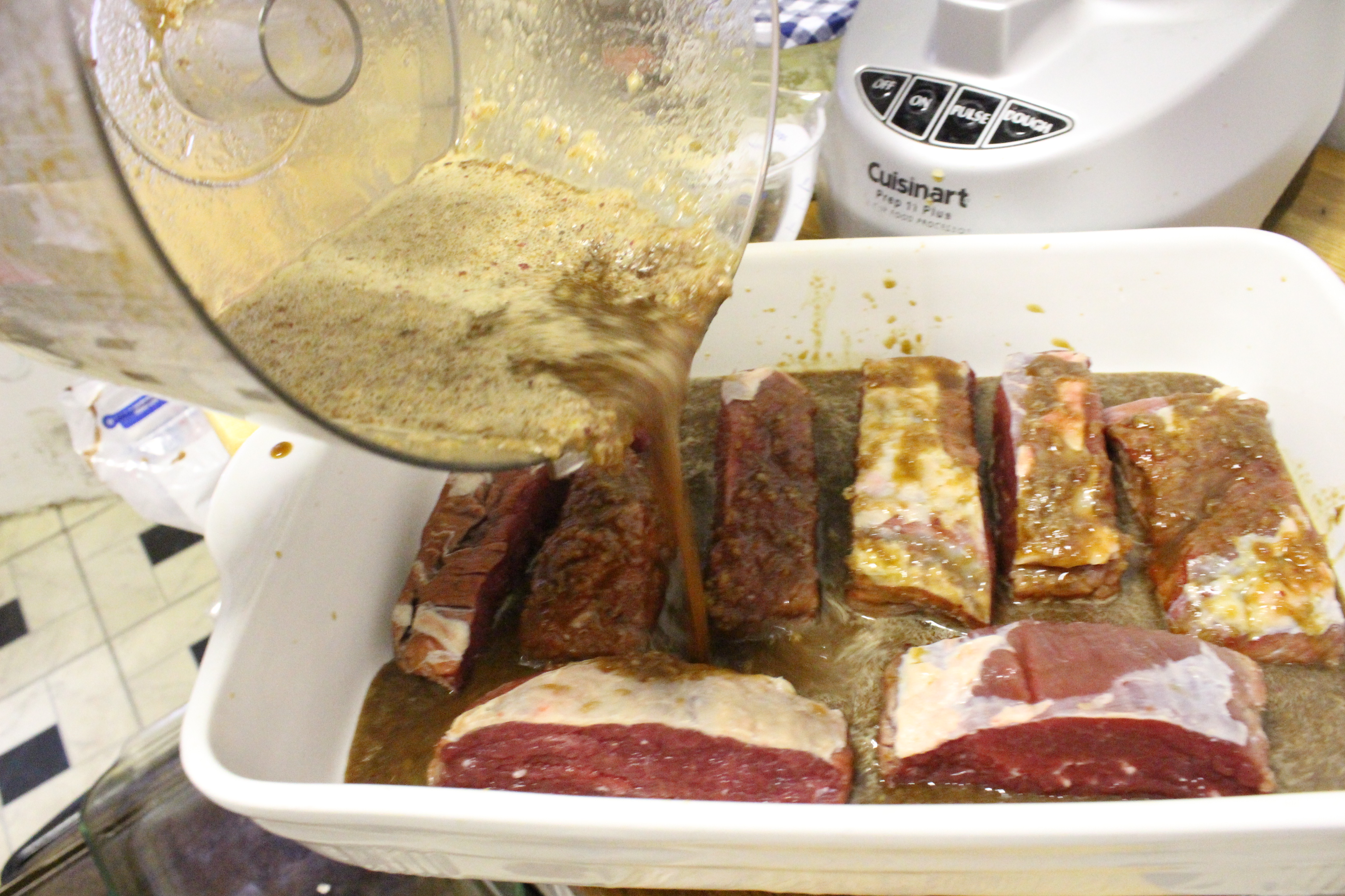 Boneless Short Ribs with Asian BBQ Sauce