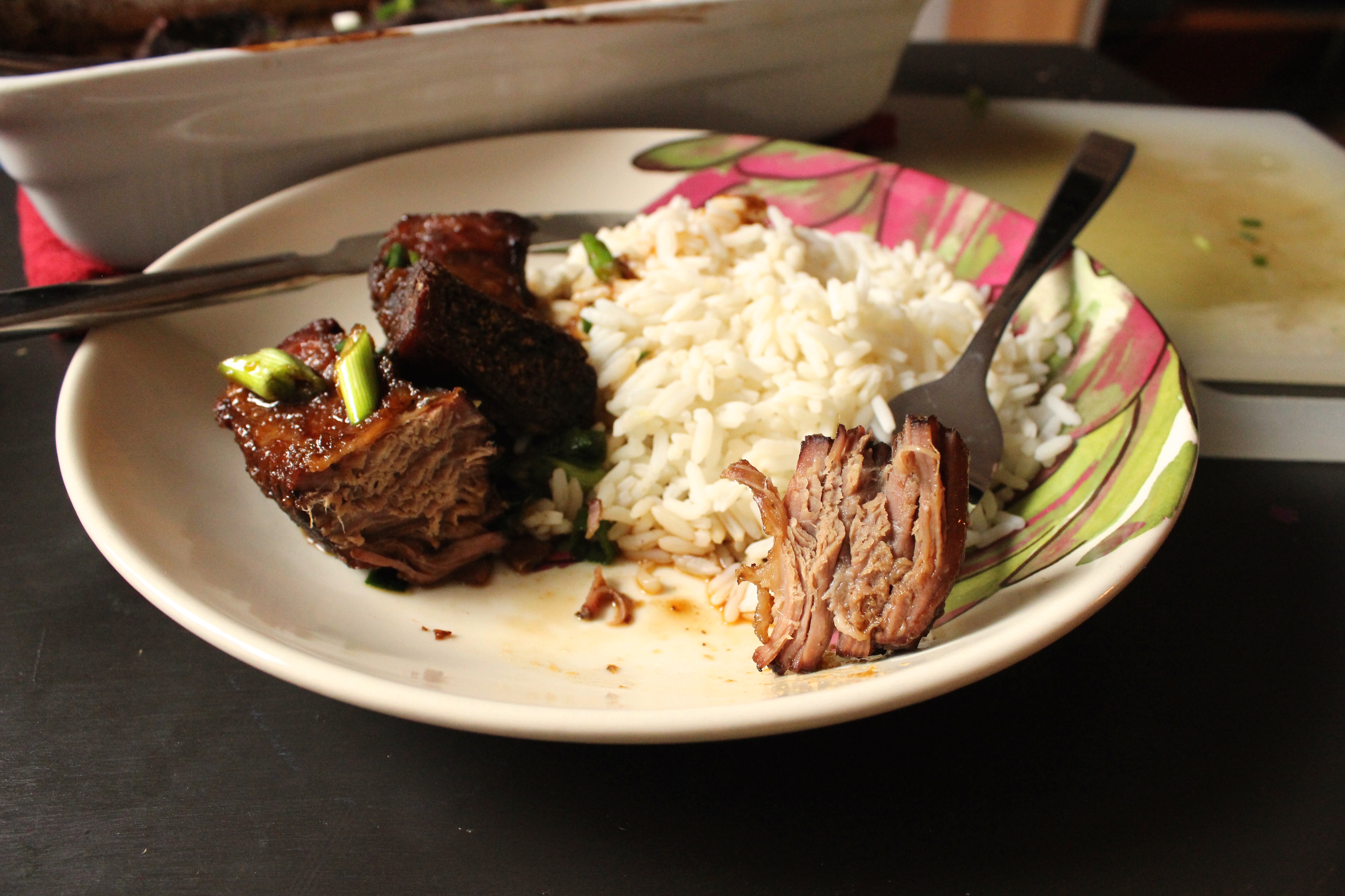 Boneless Short Ribs with Asian BBQ Sauce