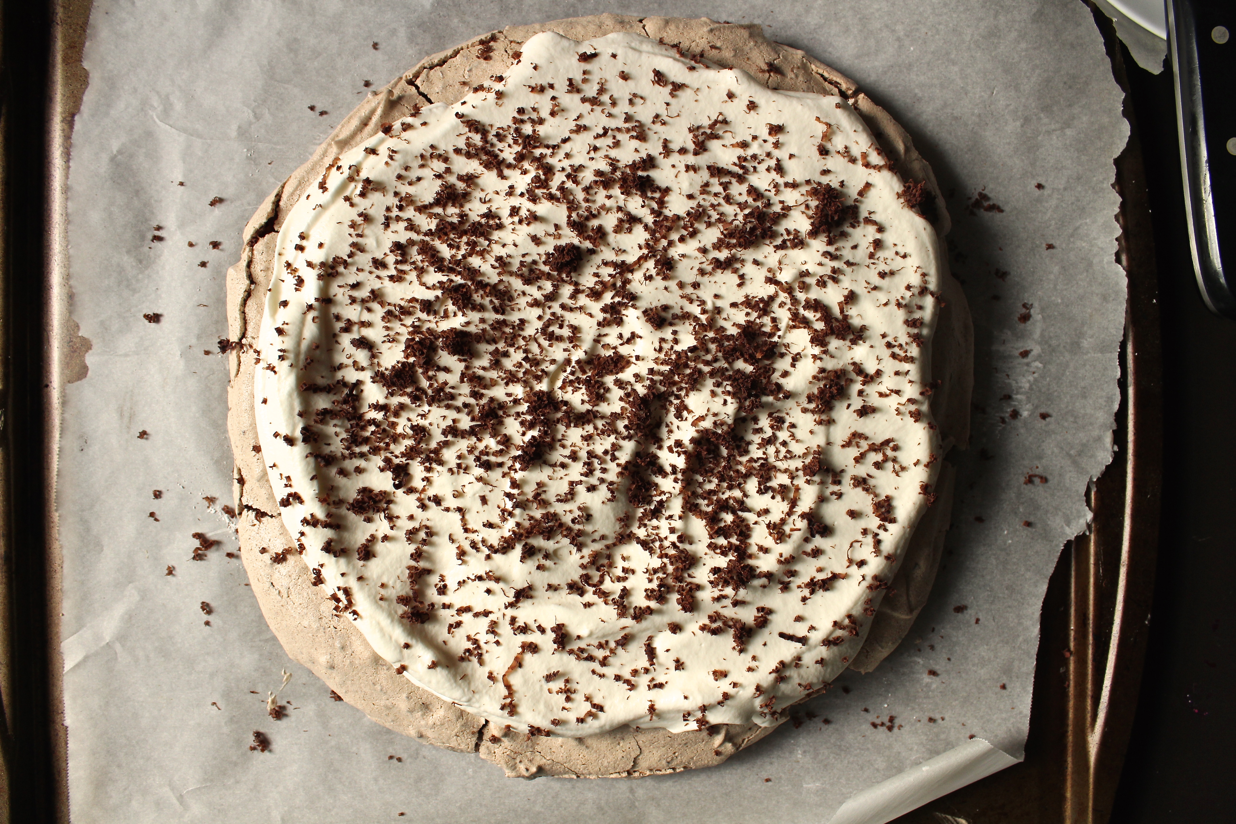 Chocolate Pavlova