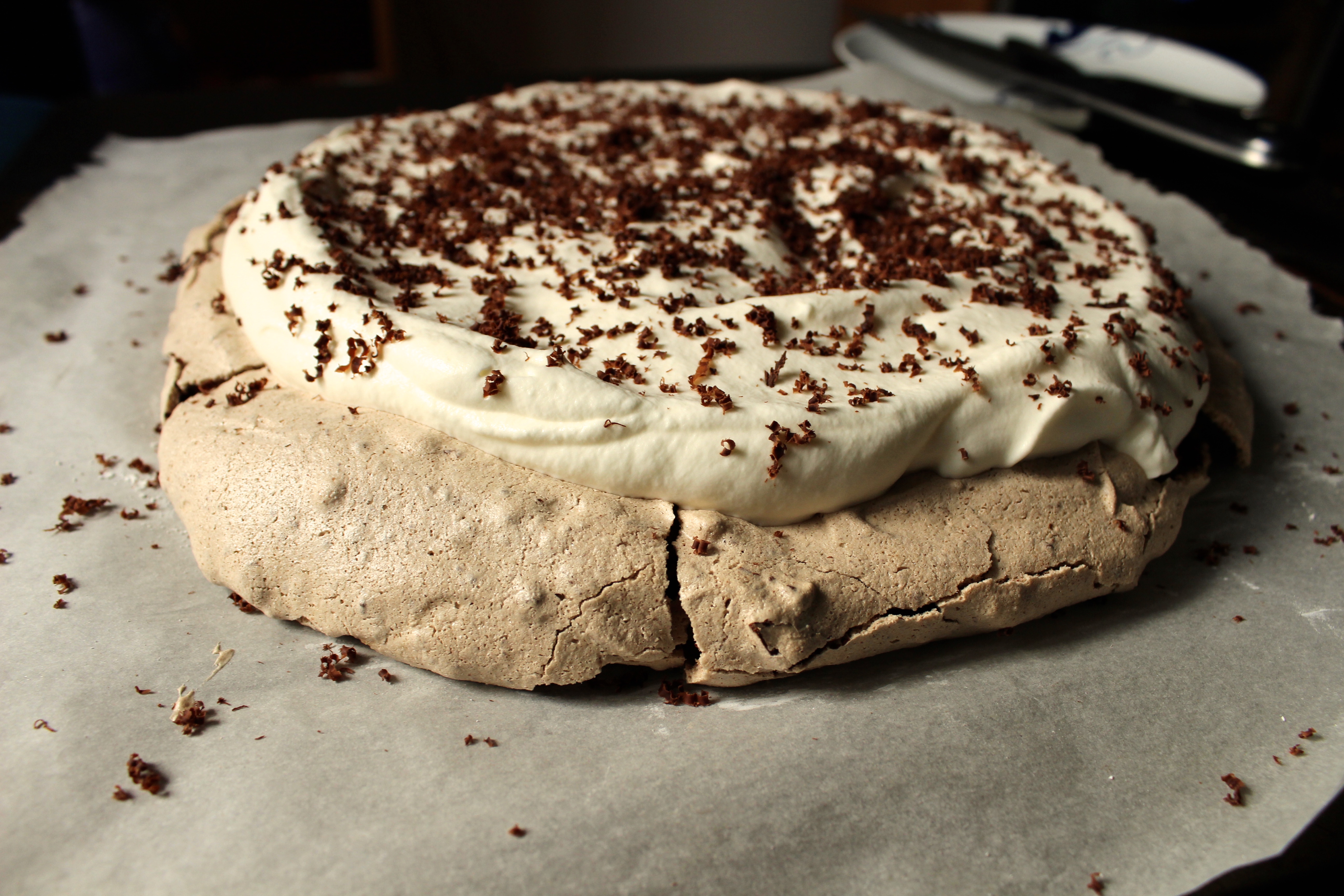 Chocolate Pavlova
