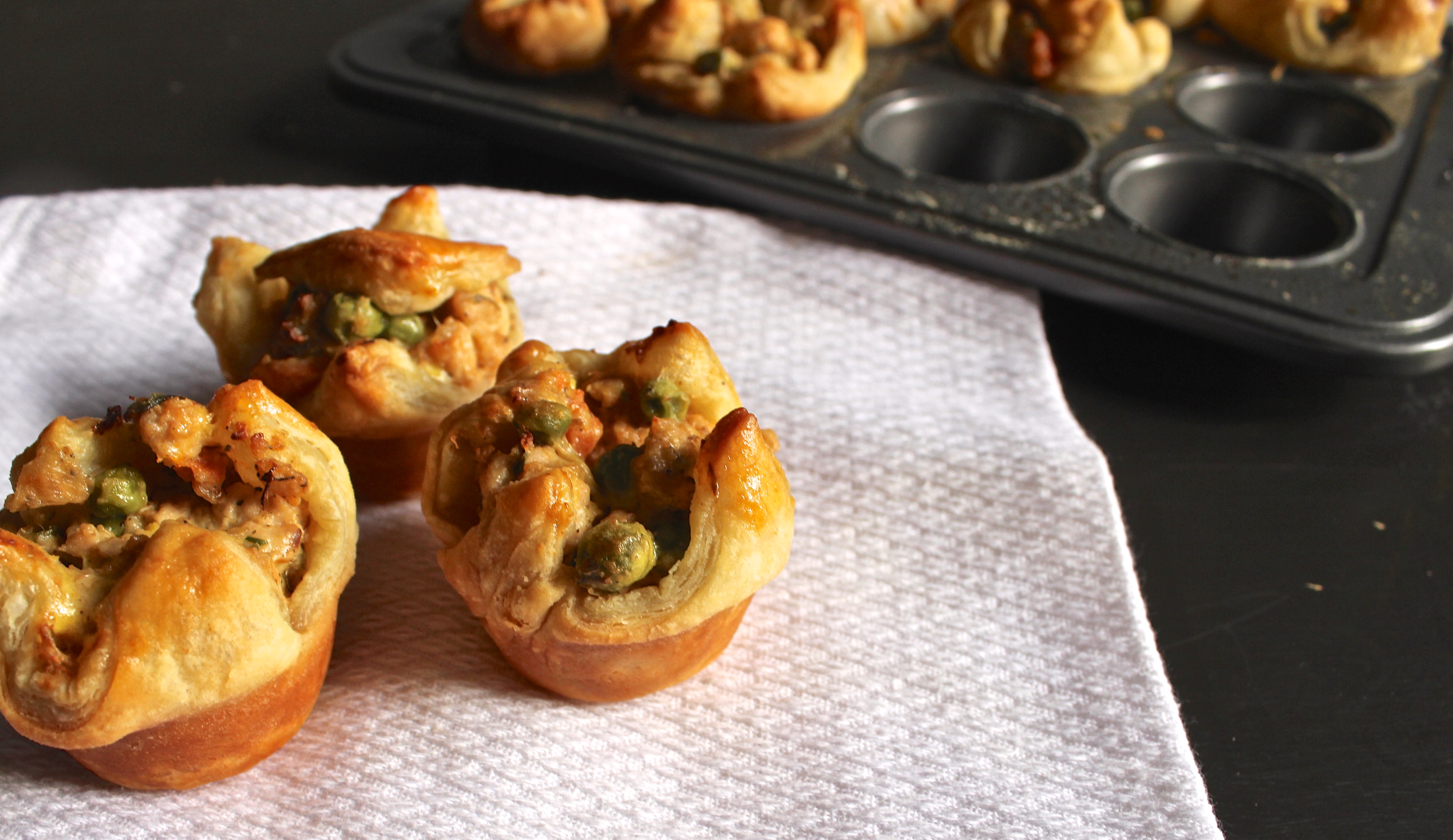 Mini Turkey Pot Pies