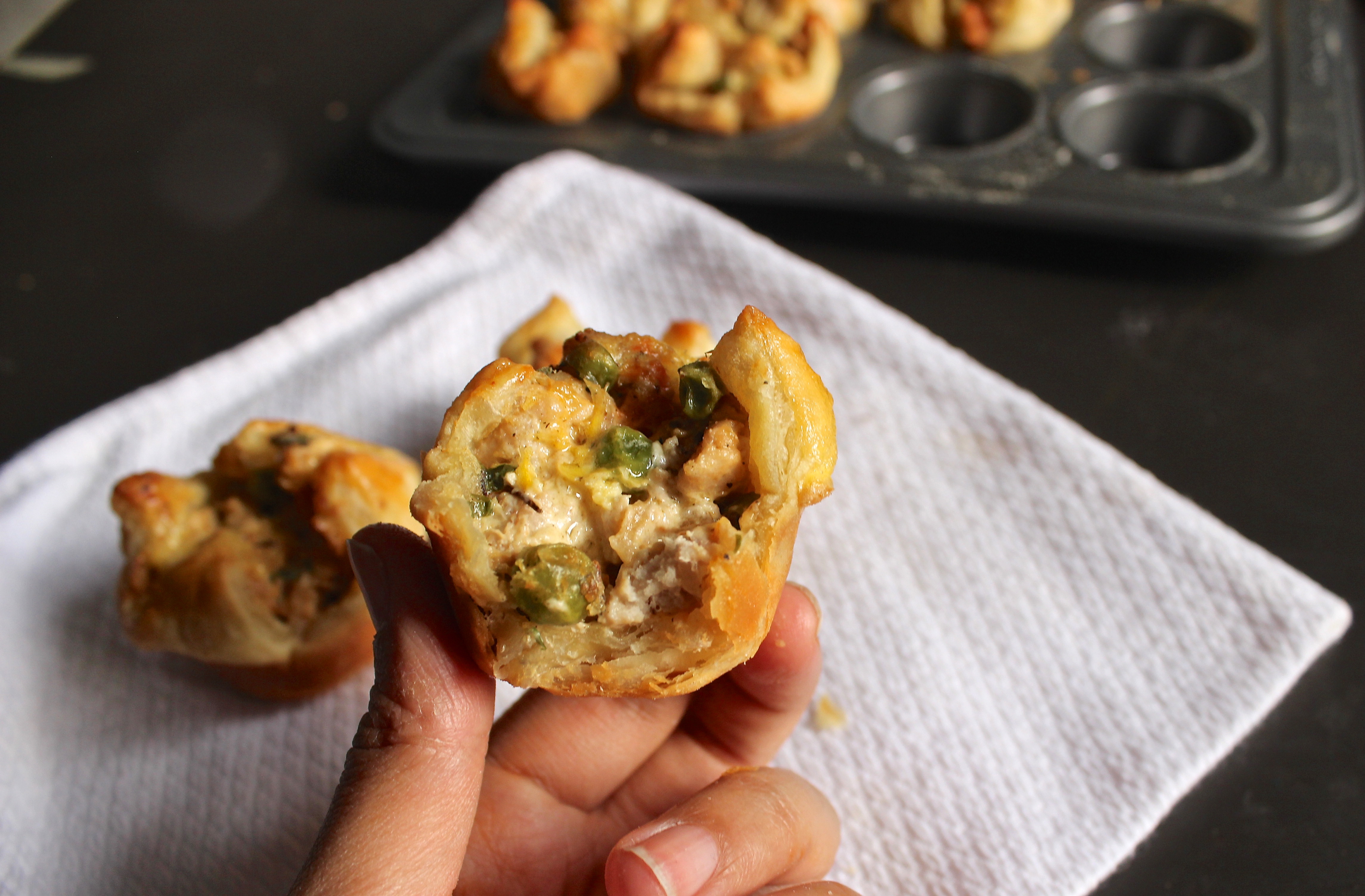 Mini Turkey Pot Pies