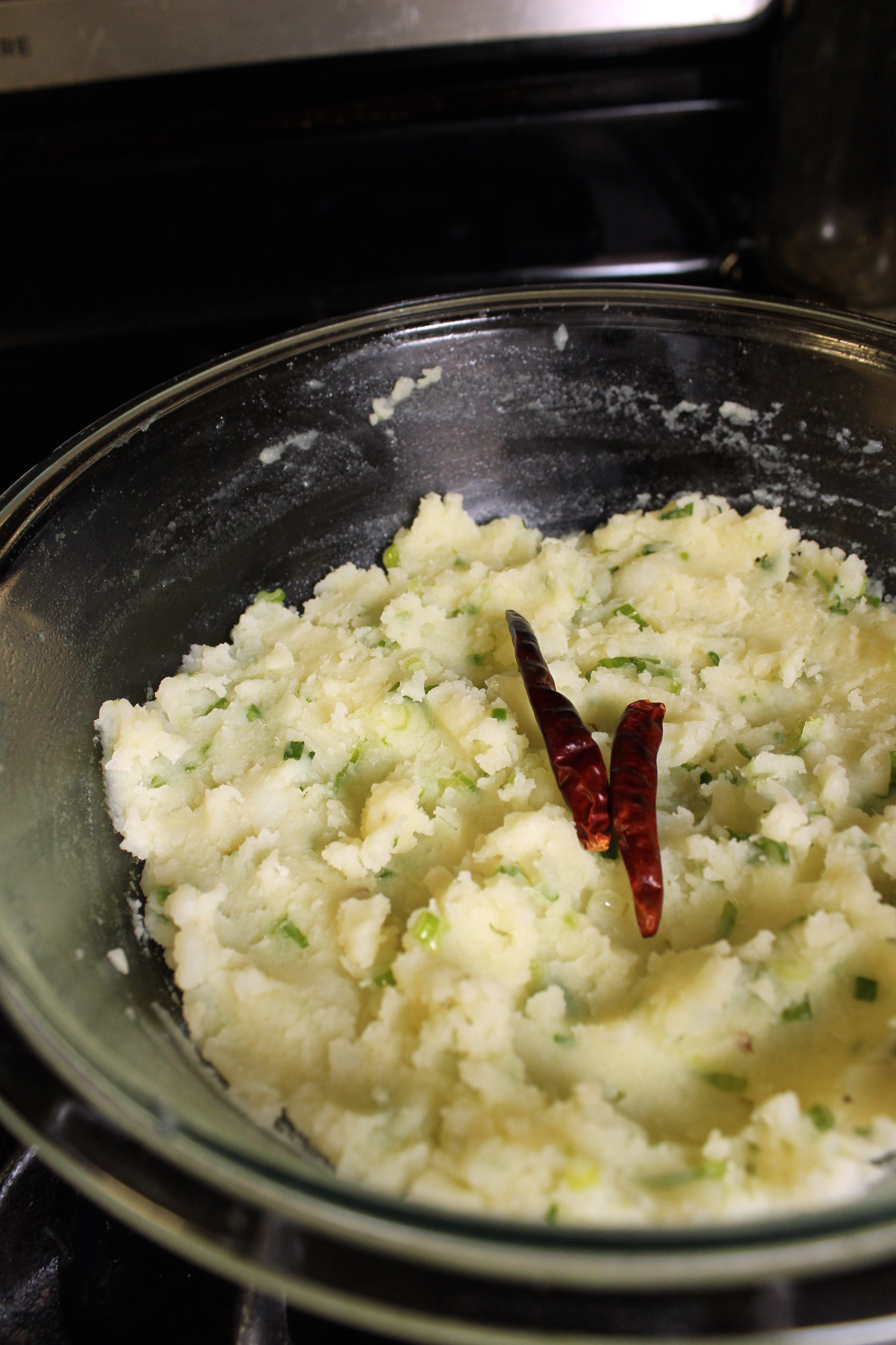 Mustard and Chili Mashed Potatoes and a Giveaway!
