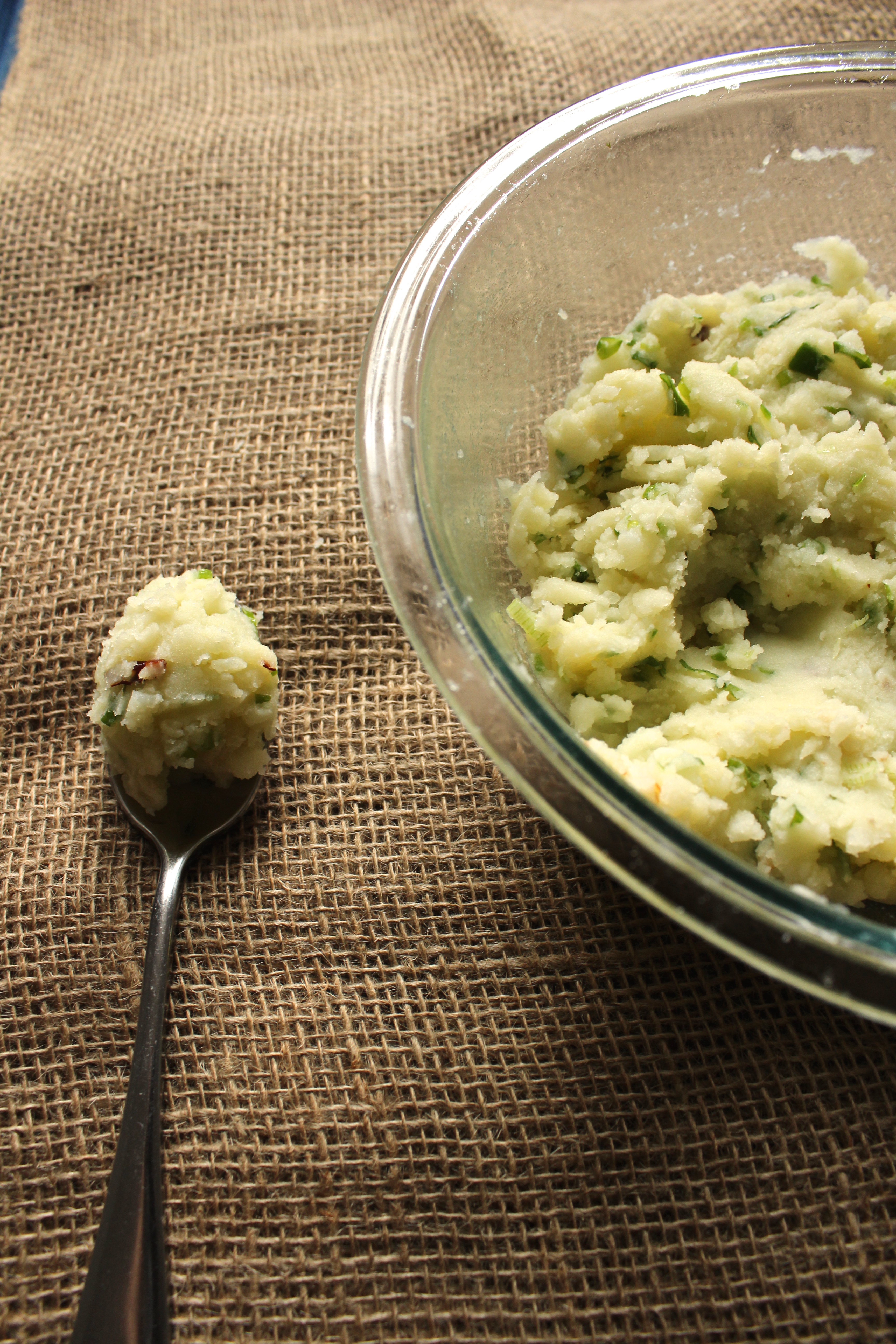 Mustard and Chili Mashed Potatoes and a Giveaway!