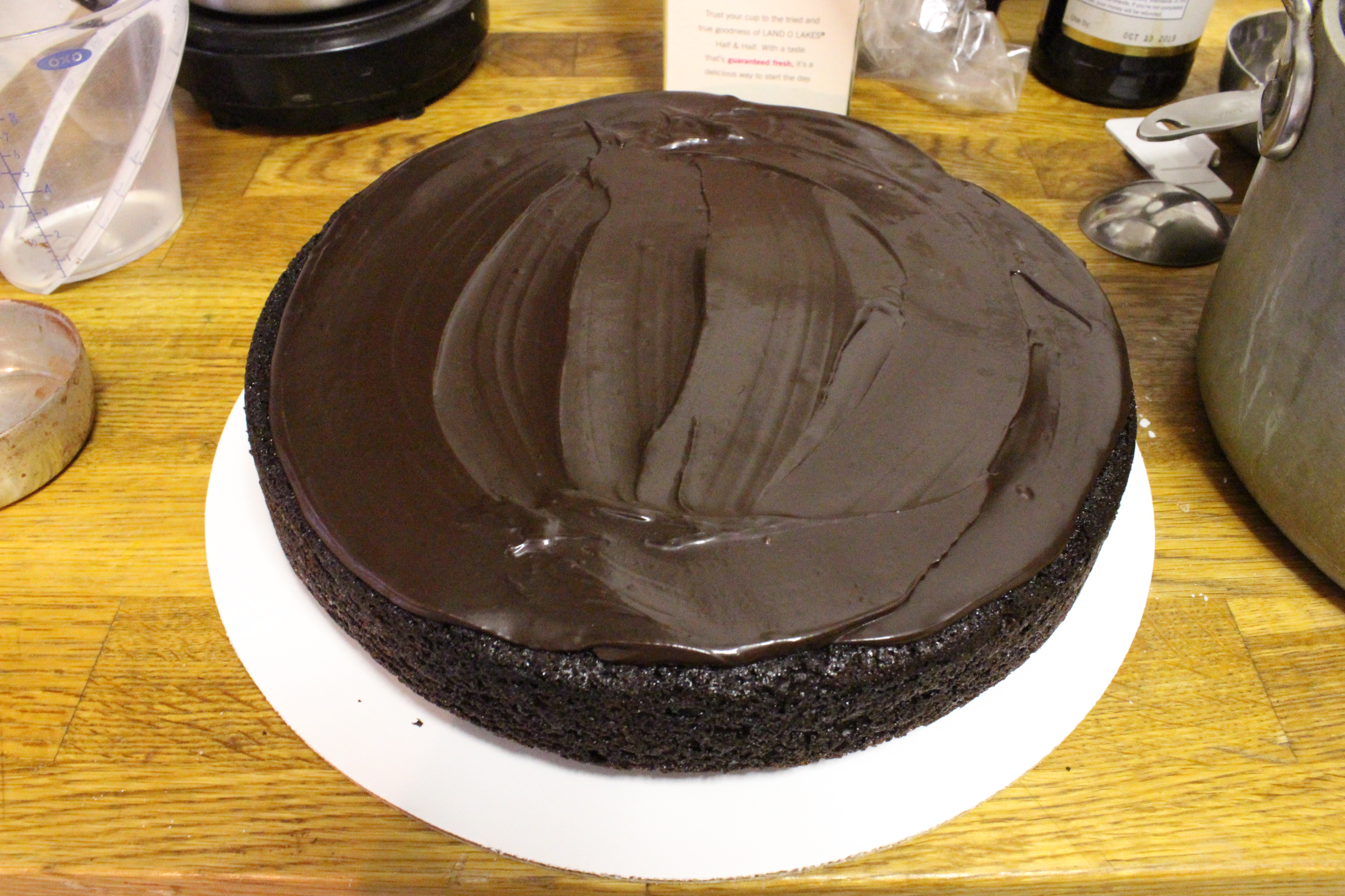 A Red Velvet and A Double Chocolate Cake