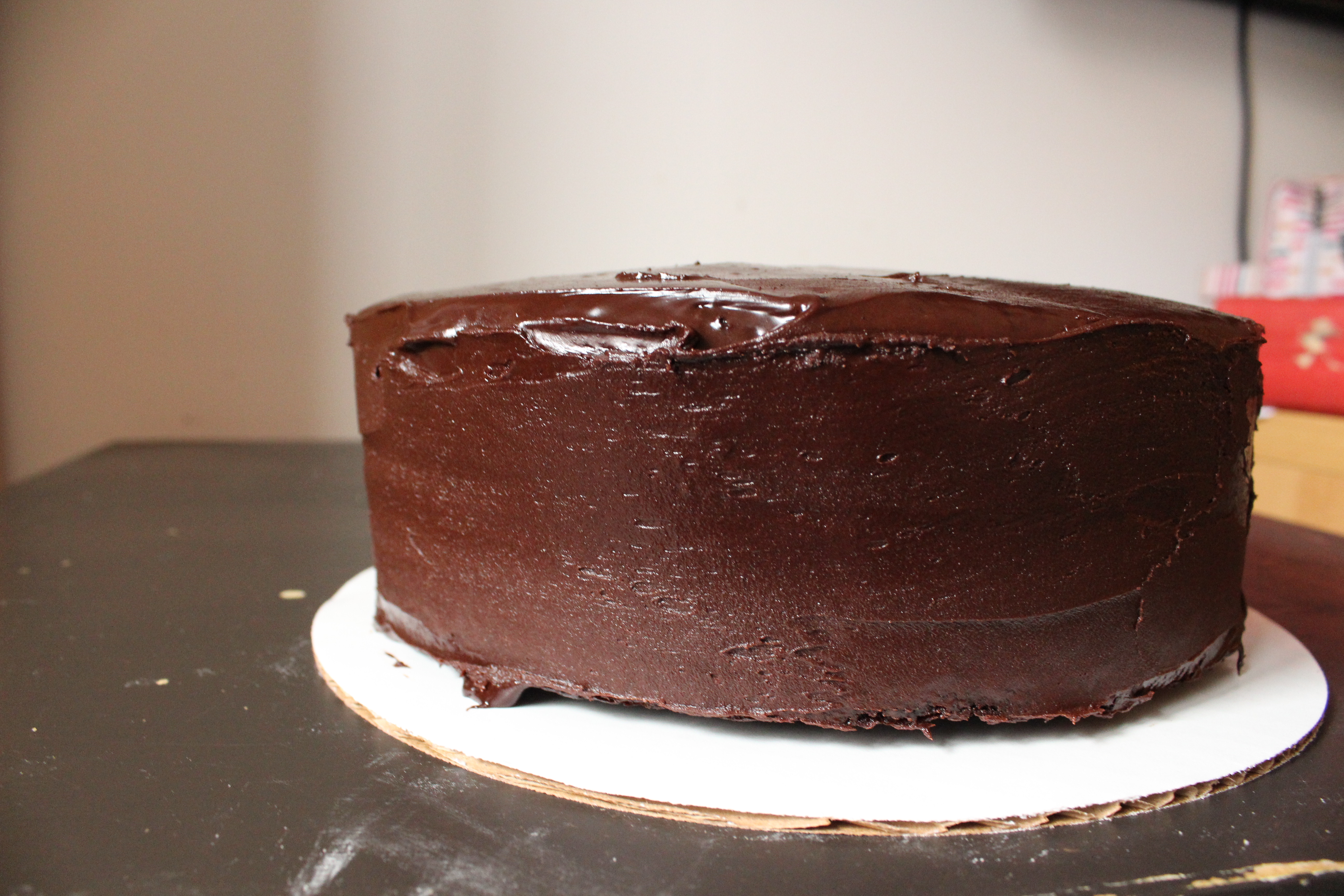 A Red Velvet and A Double Chocolate Cake