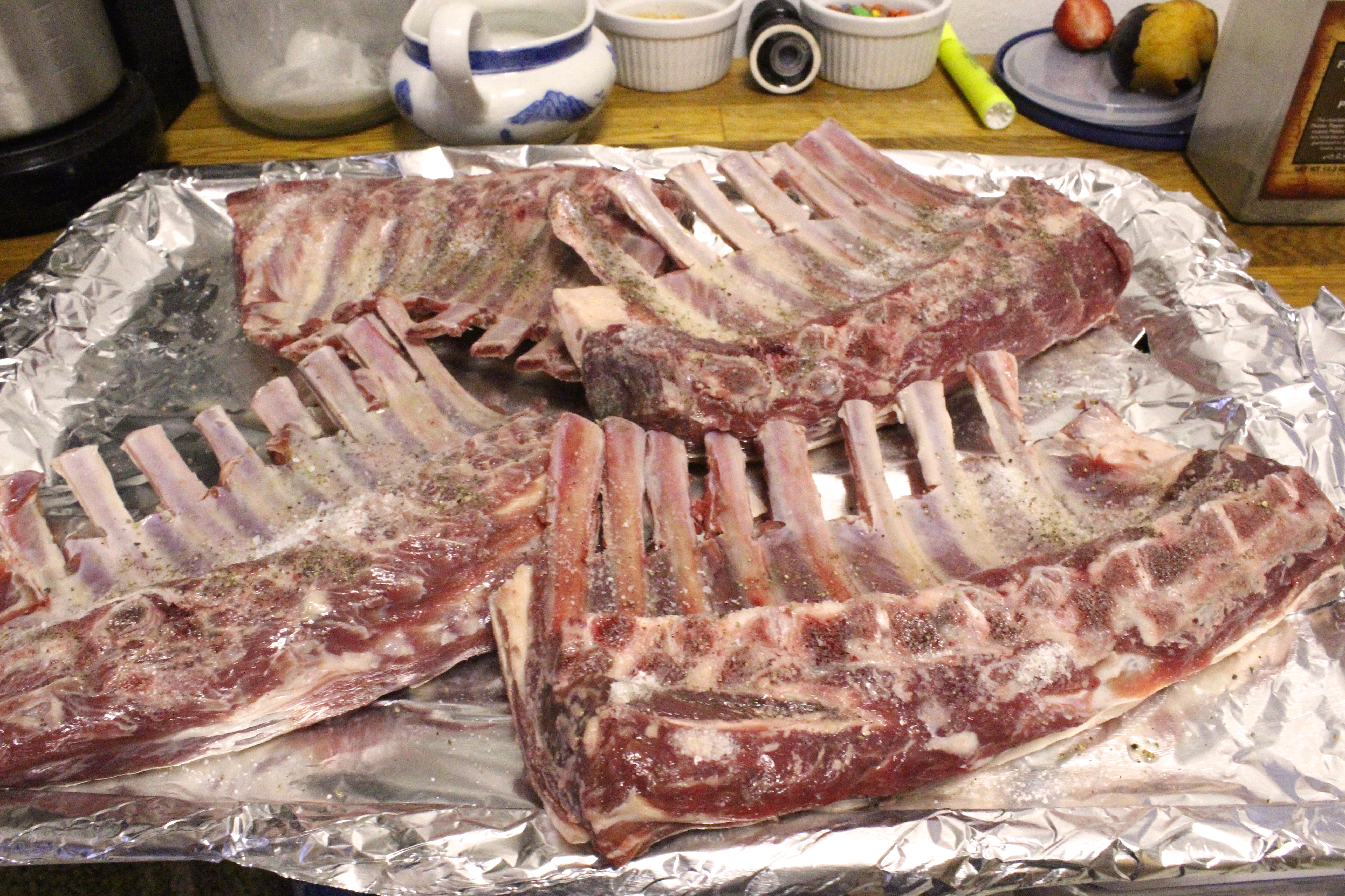 Pistachio and Spice Roasted Rack of Lamb