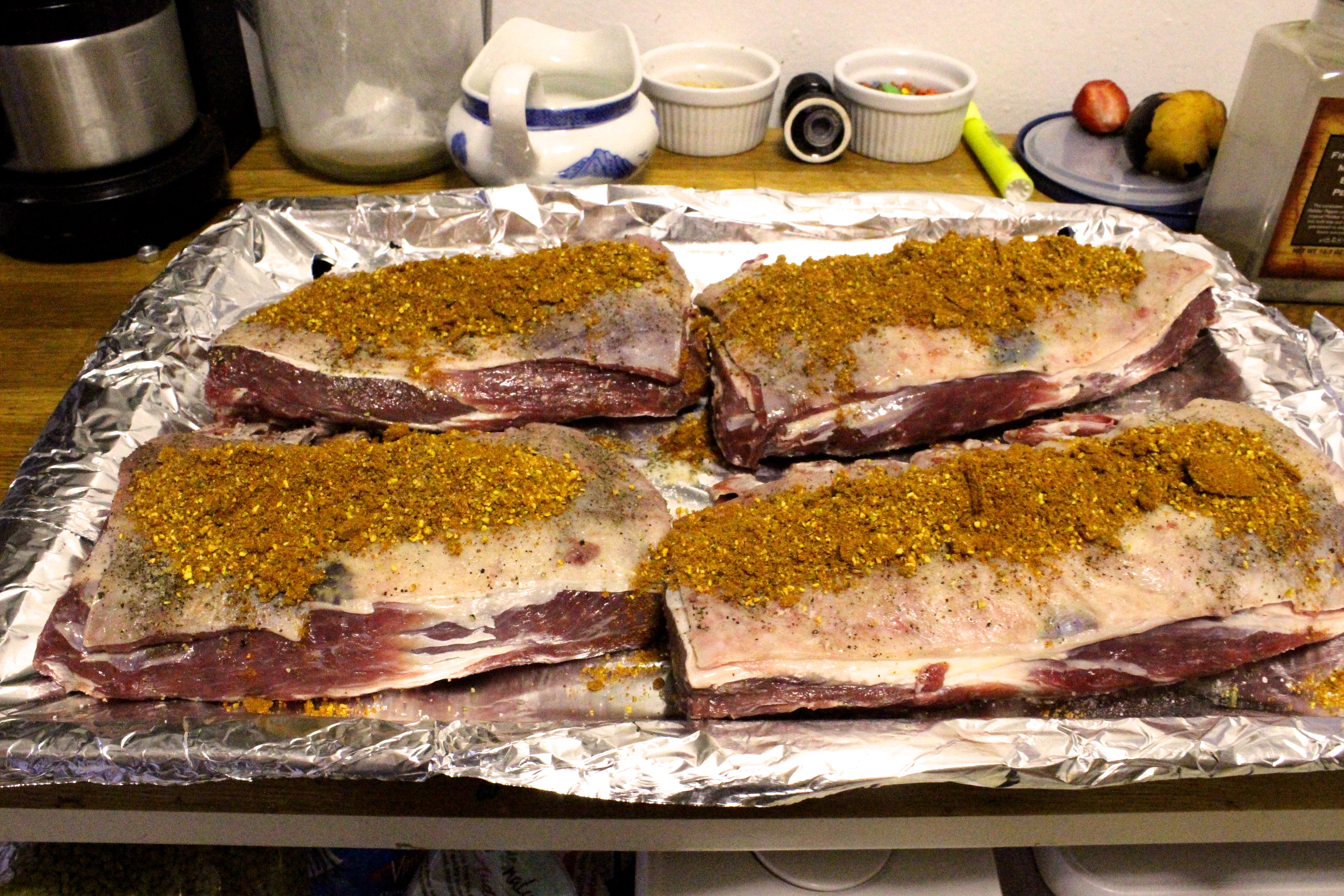 Pistachio and Spice Roasted Rack of Lamb