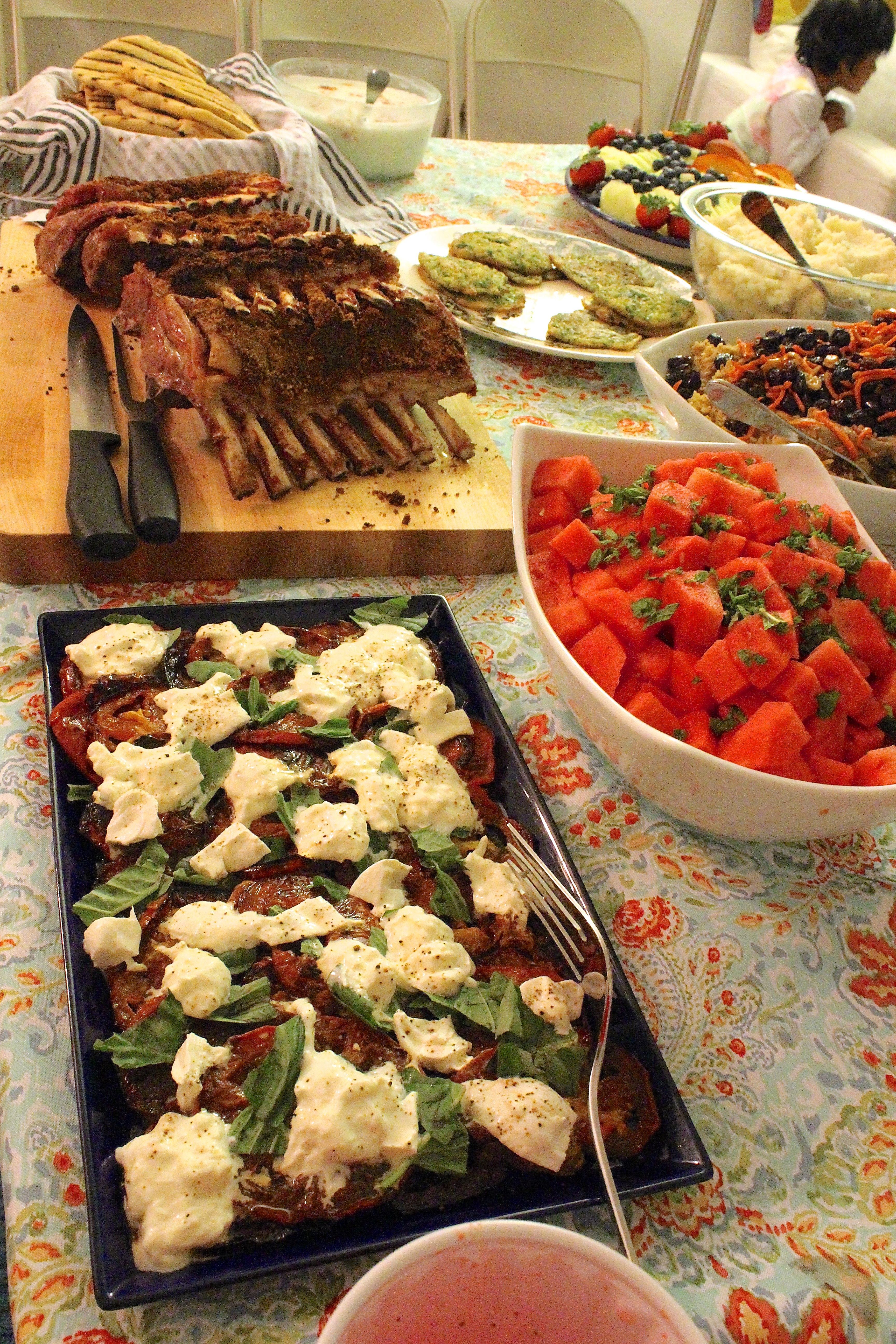 Pistachio and Spice Roasted Rack of Lamb