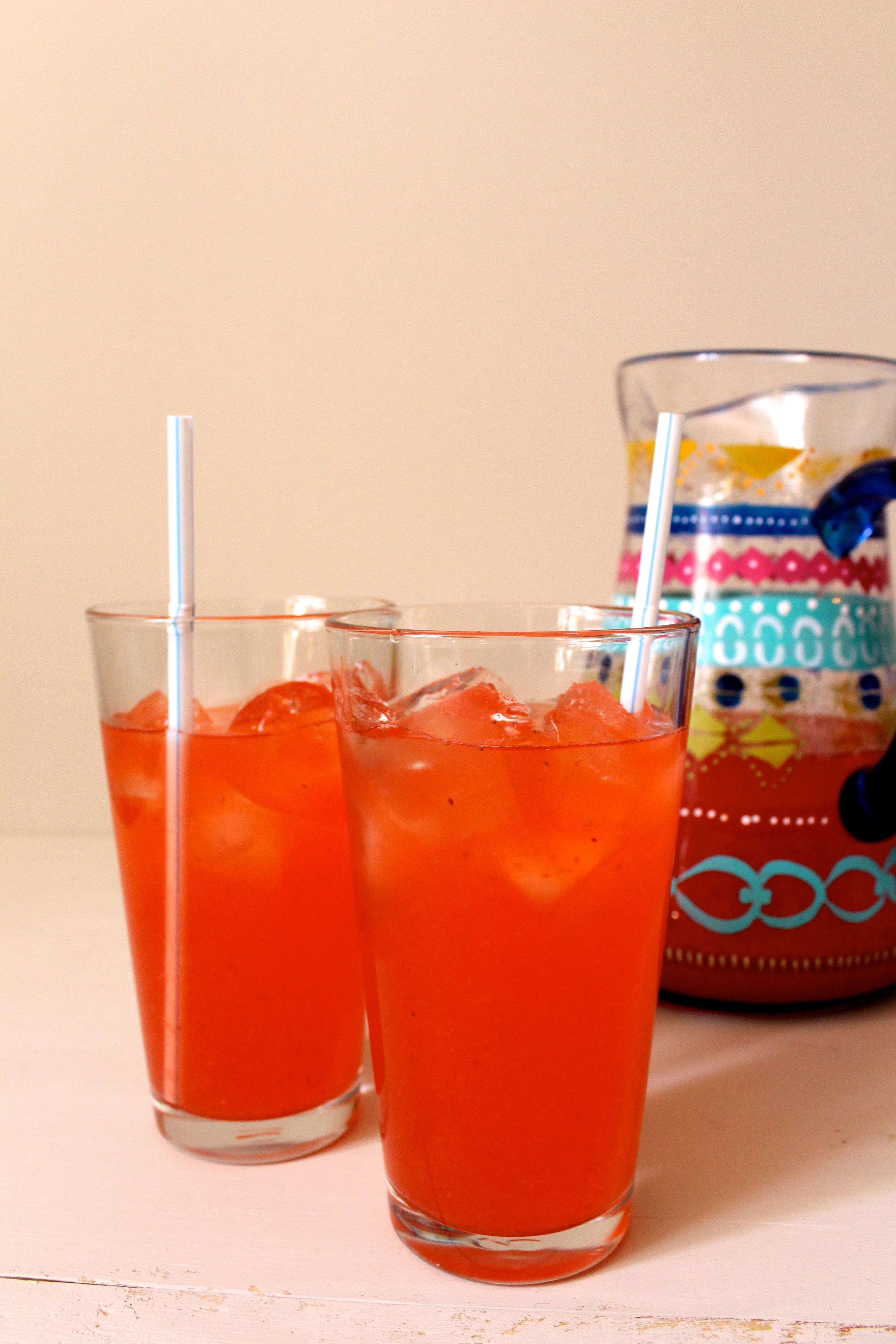 Meyer Lemon Strawberry Lemonade