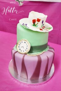 Topsy Turvy Mad Hatter Cake