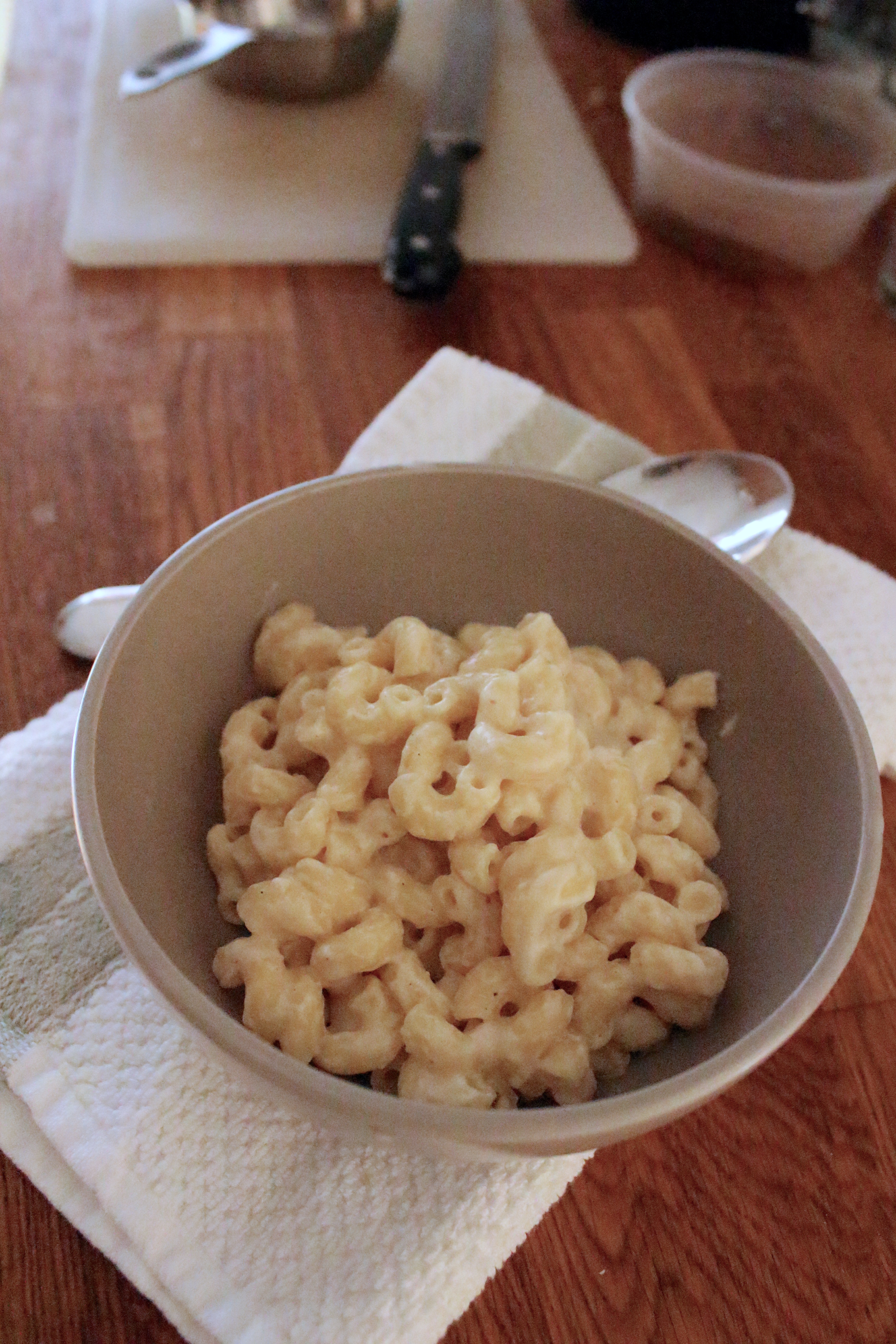Creamy Less Cheesy Mac and Cheese