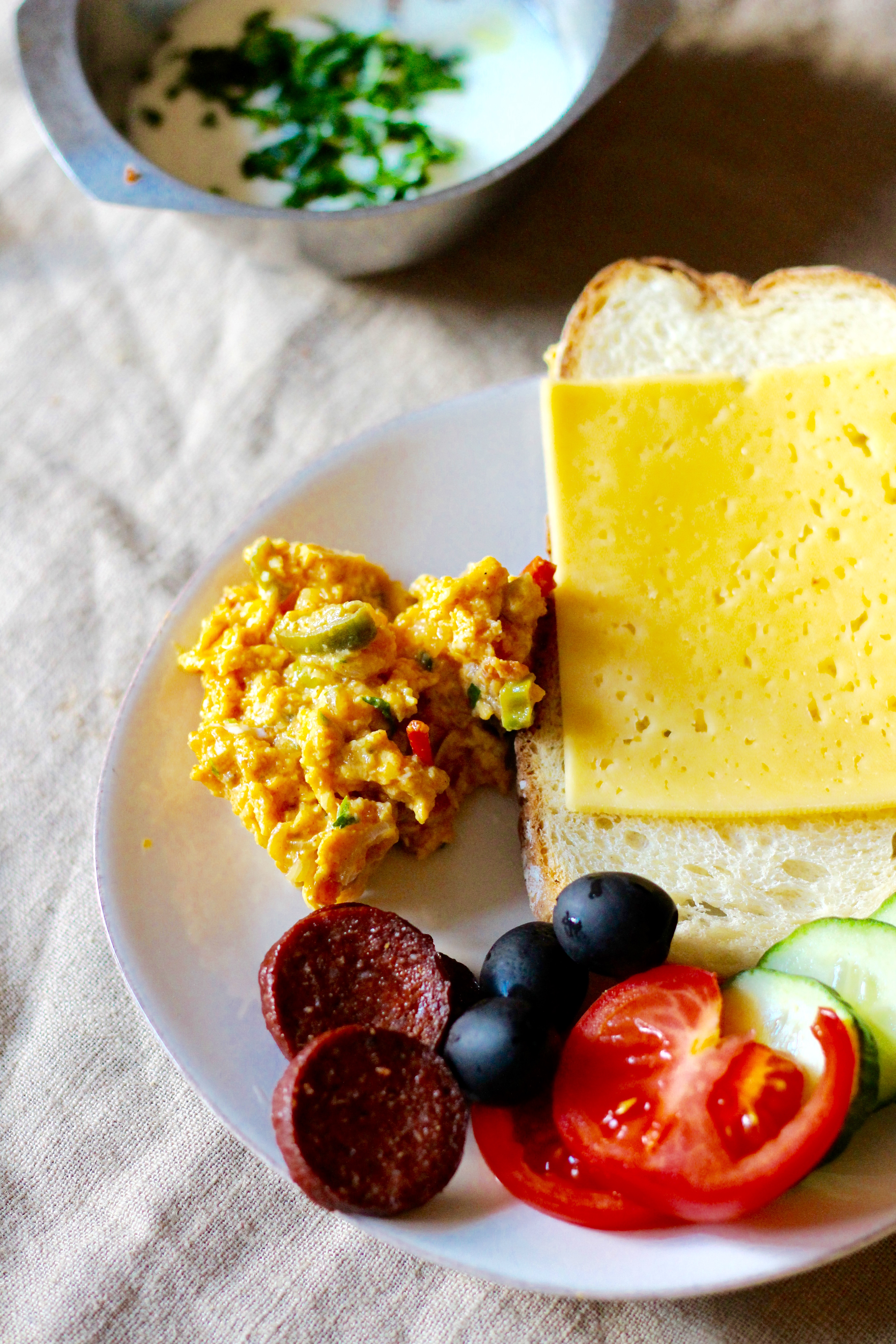 Menemen (Turkish Scrambled Eggs)