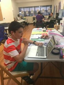 You're never too young to phone bank!